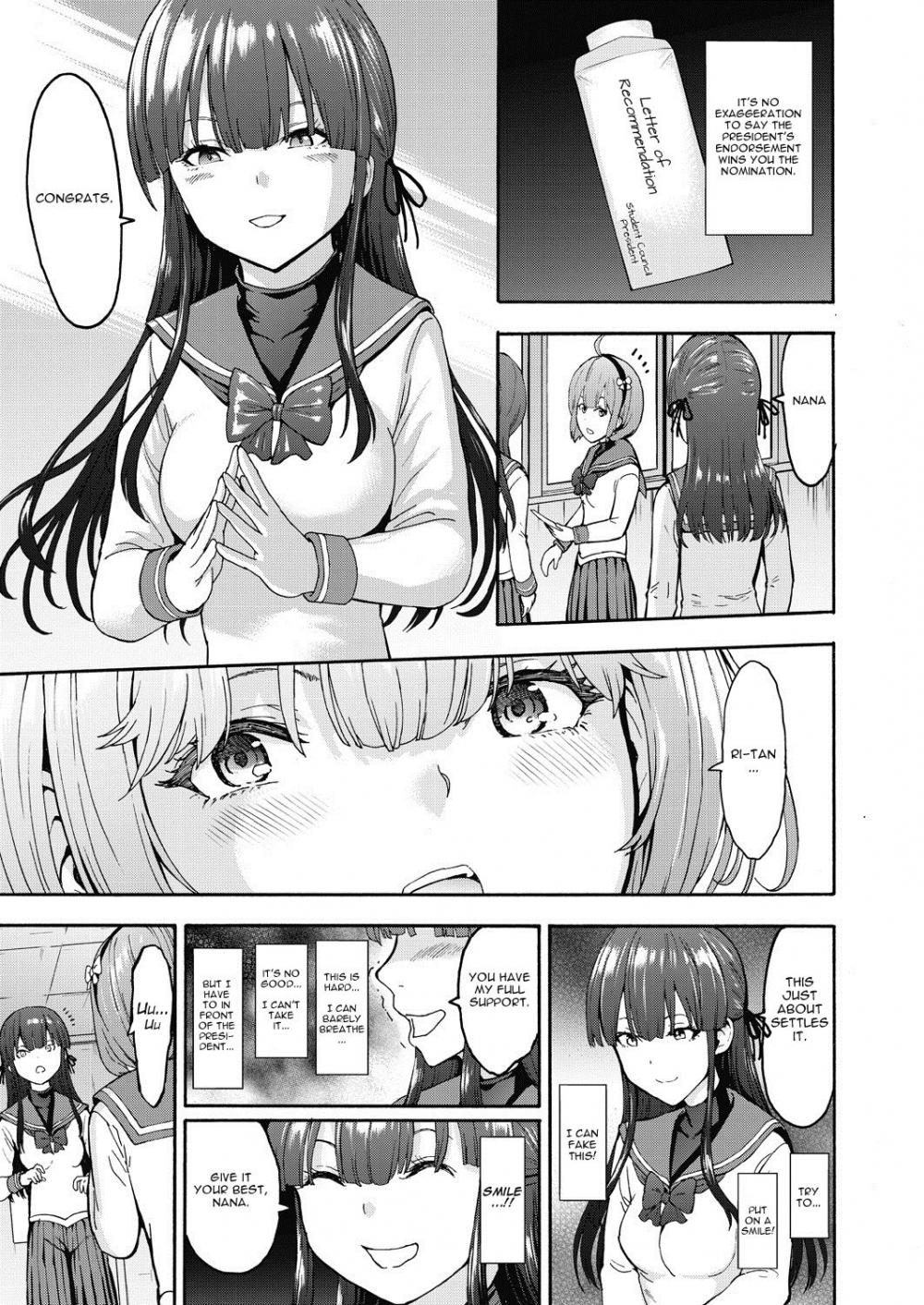 Hentai Manga Comic-Dark Side Student Council President-Chap 1-13